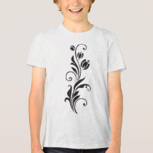 Elegant Ornamental Floral Flower Art