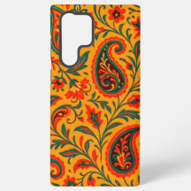Elegant Paisley Floral Pattern