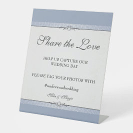 Élégant panneau Mariage de la frontière