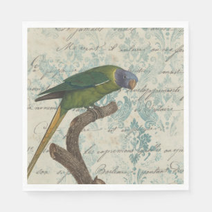 Elegant Parrot Serviette
