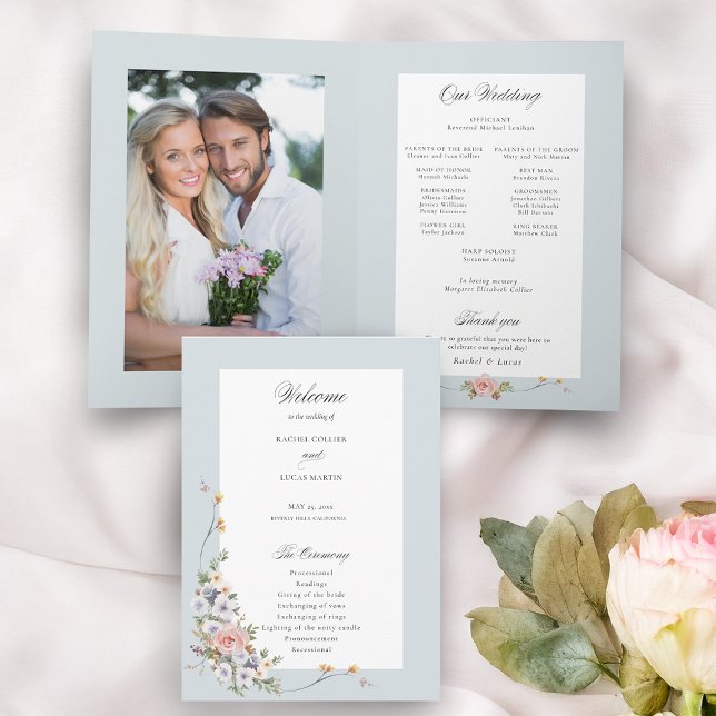 Elegant Pastel Boho Floral Calligraphy Programm (Von Creator hochgeladen)