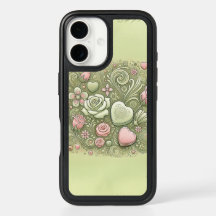 Elegant Pastel Floral Valentine's Mobile Fall