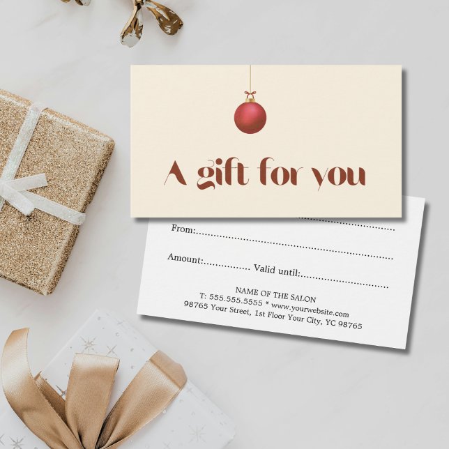 Elégant Pastel Holiday Salon (Créateur téléchargé)