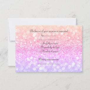 ÉLÉGANT pastel scintille TOUTE OCCASION RSVP
