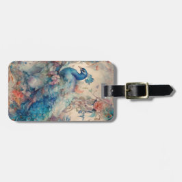 Elegant Peacock Gepäckanhänger