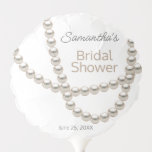Elegant Pearl Necklace Brautparty Ballon<br><div class="desc">Elegantes Silver Pearl Necklace Brautparty Balloon . Es ist sehr einfach, mit Ihren persönlichen Daten zu personalisieren. Matching-Elemente verfügbar.</div>