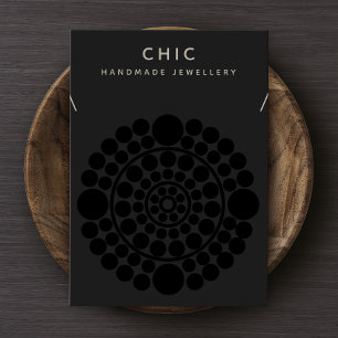 Élégant Pendentif de collier noir