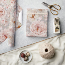 Elegant Peony Wrapping Paper