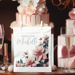 Elegant Personalisiert floral Geschenktütchen