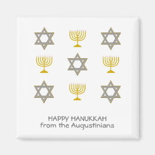 Elegant Personalisiert Hanukkah Magnet