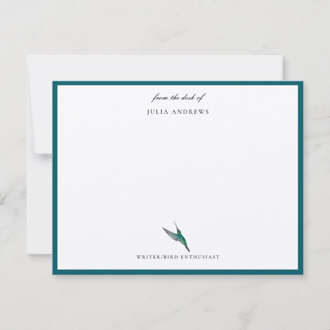 Elegant personalisiert mitteilungskarte (Vorderseite)
