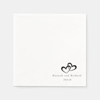 Elegant Personalisiert Wedding Napkins Serviette