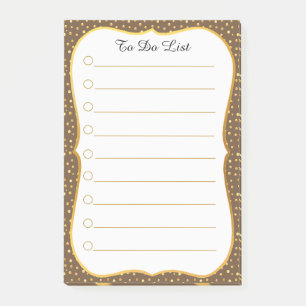 Elegant Personalisiert zu führen Post-it Klebezettel