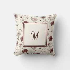Elegant Personalized Stylish Romantic Floral Chic Kissen