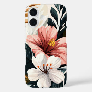 Elegant Petalrise iPhone 16 Hülle