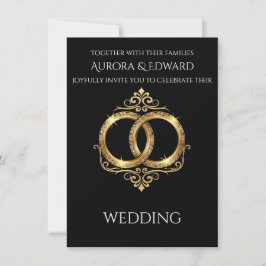 Elegant Photo Wedding Invitation Card – Modern Einladung