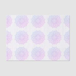 Elegant Pink Lila Boho Ombre Mandala Decoupage Seidenpapier
