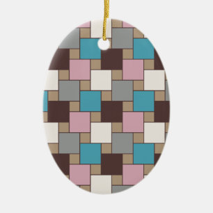 Elegant Pink Nectar Keramikornament