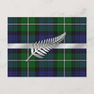 Élégant Plaid Enregistrer La Carte Postale Date