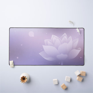 Élégant pois de bureau en fleur de Lotus