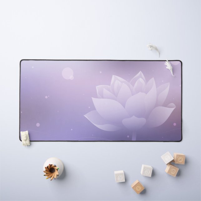 Élégant pois de bureau en fleur de Lotus (Tableau pour enfants)