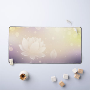 Élégant pois de bureau en fleur de Lotus