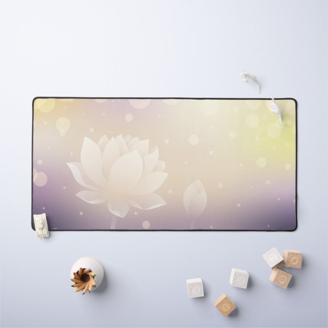 Élégant pois de bureau en fleur de Lotus (Tableau pour enfants)