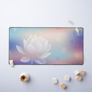 Élégant pois de bureau en fleur de Lotus