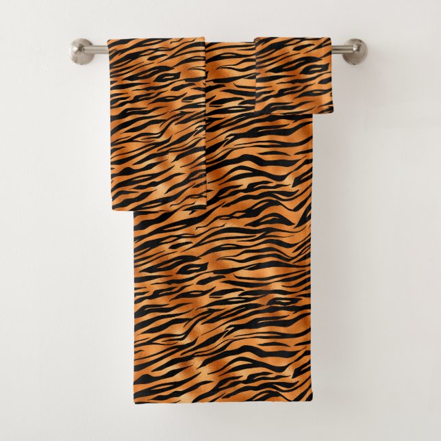 Élégant Poster de animal de tigre de cuivre (En situation)