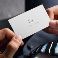 Elegant Professionell Einfaches Monogramm Minimali