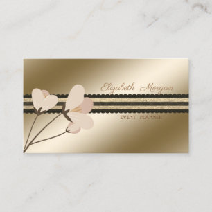 Elegant Professionell Stylisch Modern ,Blumig Visitenkarte