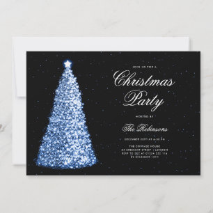 Élégant programme Invitation de Noël de la Marine