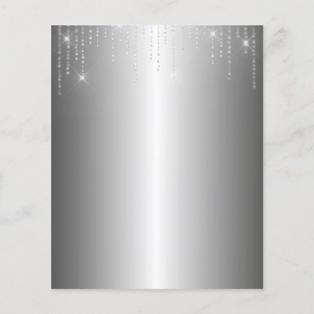 Elégant prospectus vierge (Dos)