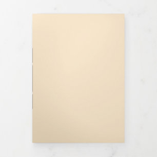 Elegant, raffiniert, schlank und minimalistisch dreifach gefaltete karte