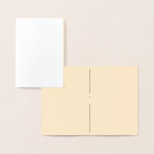 Elegant, raffiniert, schlank und minimalistisch folienkarte