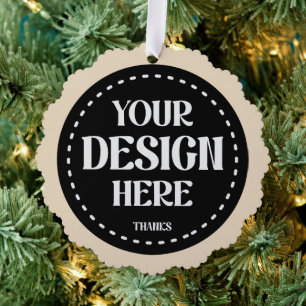 Elegant, raffiniert, schlank und minimalistisch ornament karte