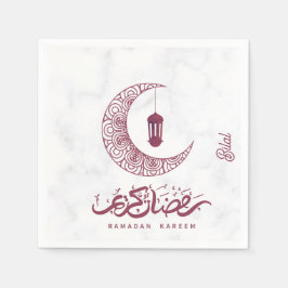 Elegant Ramadan Kareem Custom Serviette