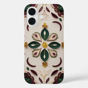 Elégant Rangoli & Kolam coque iphone floral
