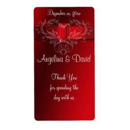 Elegant Red Ribbon, Ruby