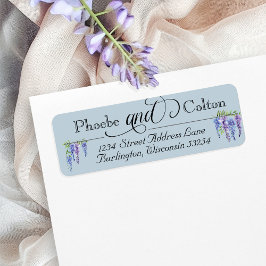 Elegant Regency Wisteria Garden Wedding Address