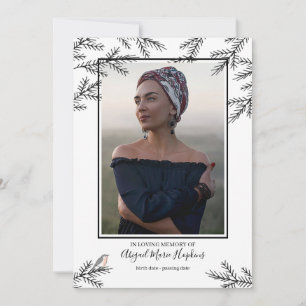 Élégant Robin Bird Funeral Merci Bereavement