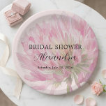 Elegant Romantic Blush Pink Floral Bridal Shower Pappteller<br><div class="desc">Picture your event styled with Elegant Romantic Blush Pink Floral Bridal Shower pieces designed to match effortlessly. From decorations to small details,  the soft blush watercolor florals create a cohesive,  elegant look that feels romantic,  easy,  and beautifully put together.</div>