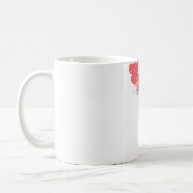 Elegant Romantic Couple Mug (Gauche)