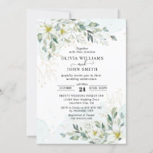 Elegant Romantic Eukalyptus Greenery - F001 Invita