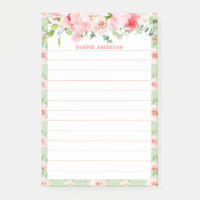 Elegant Rosa Blues | Name des Monogramms