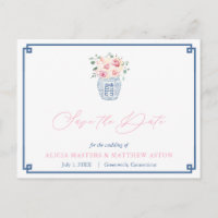 Elegant rosa Rosen Hochzeit der Marine speichern d