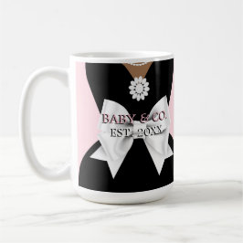Elegant Rosa Tiffany ethnische Schwangerschaft Mom Kaffeetasse