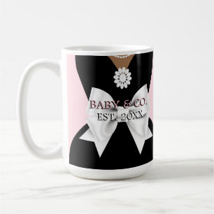 Elegant Rosa Tiffany ethnische Schwangerschaft Mom Kaffeetasse