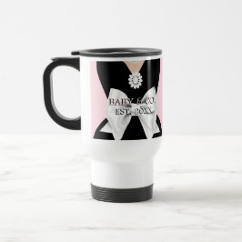 Elegant Rosa Tiffany ethnische Schwangerschaft Mom Reisebecher