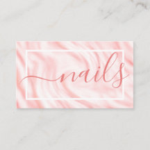 Elegant Rosa Weiße Kalligraphie Name Signature Chi